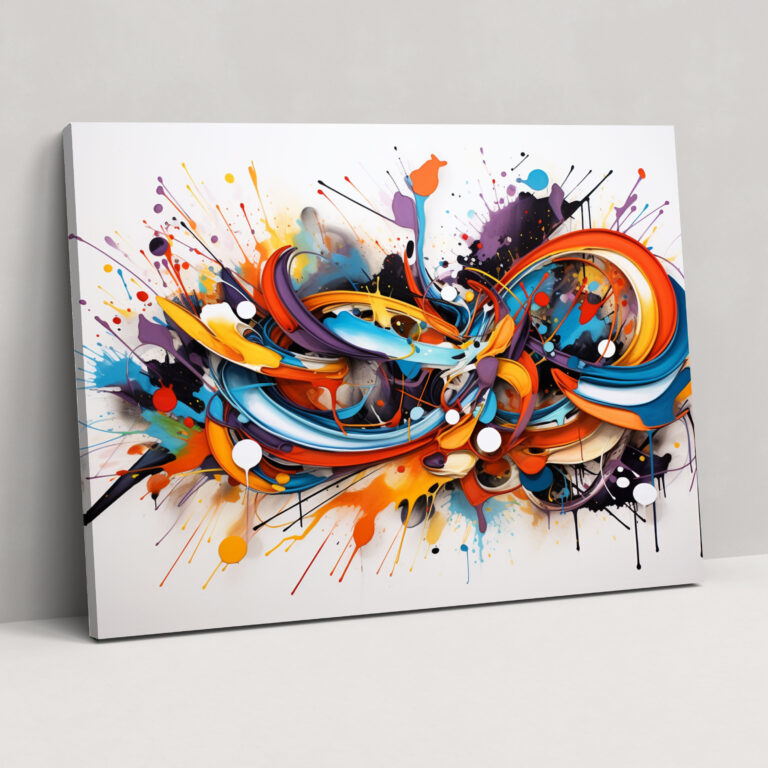 Abstract Graffiti Wall Art - Graffiti, Graffiti, Home Decoration, Wall Art