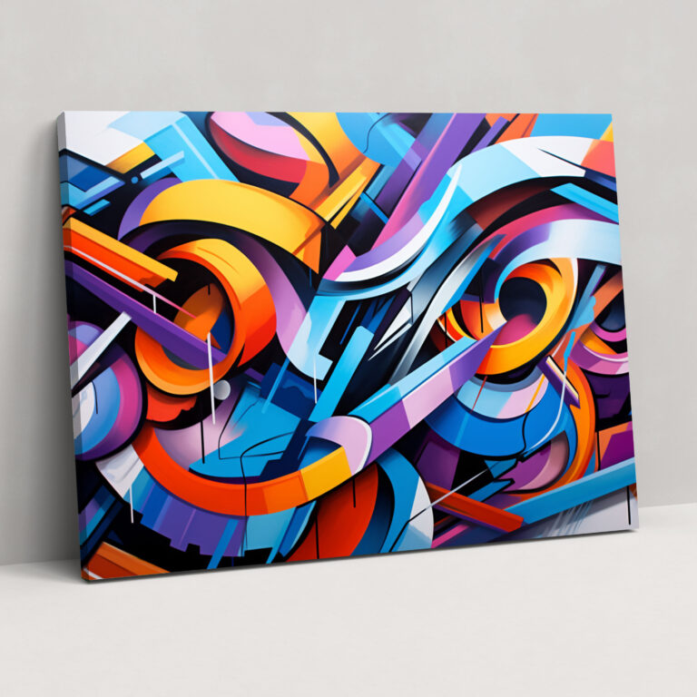 Street Art Canvas Print - Graffiti, Canvas Print, Street Art, Abstract
