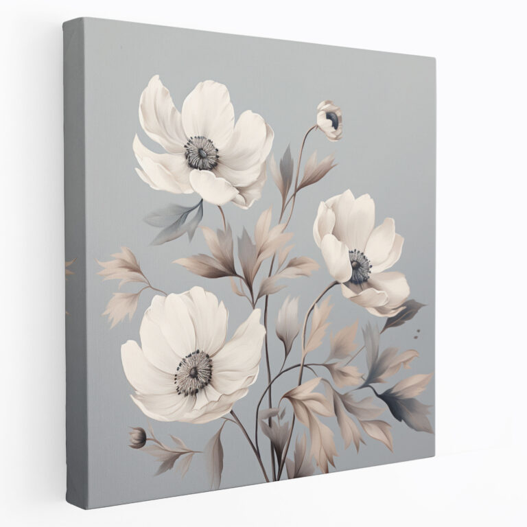 Gray Serenity Wall Art - Gray, Gray, Muted Background, Serenity