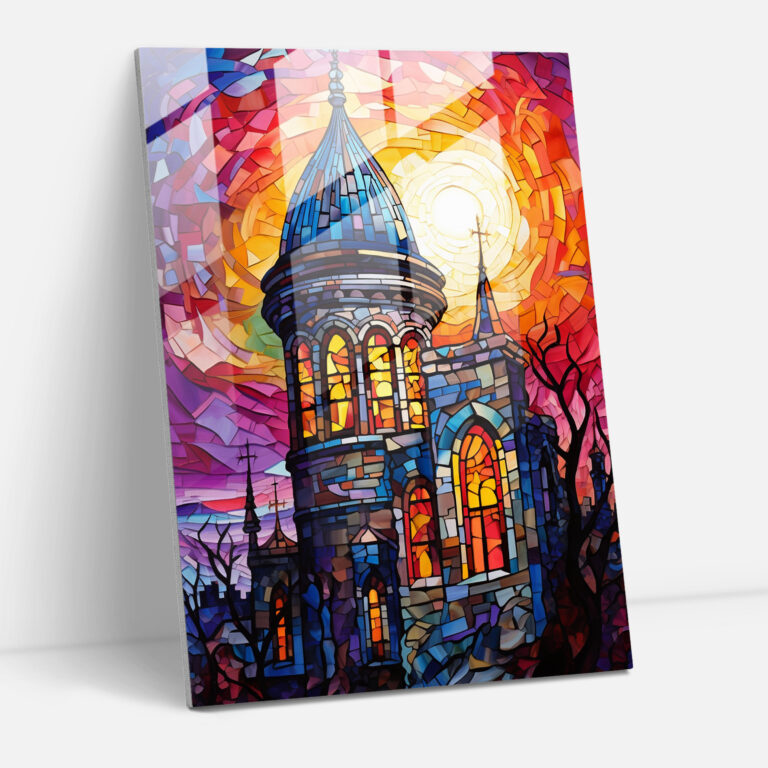Galata Tower Glass Print - Galata Tower, Glass Print, Home Decoration, Modern Art