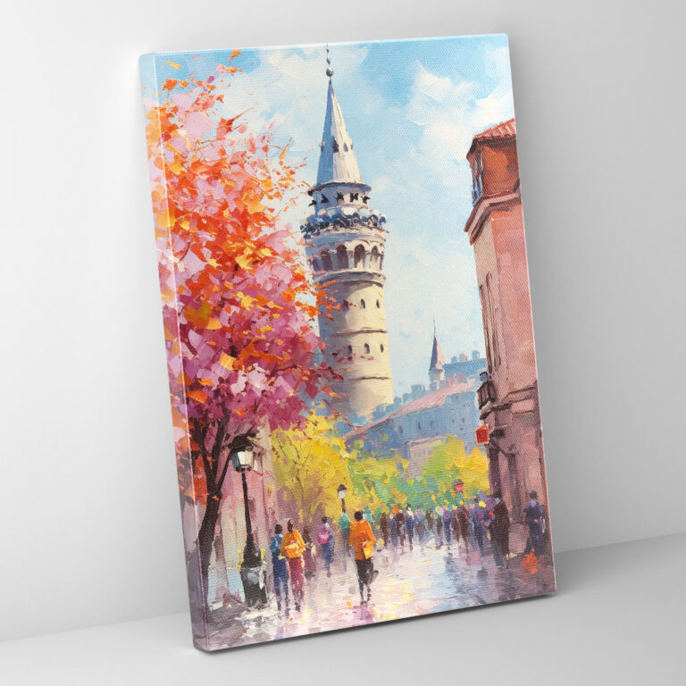 Galata Tower Canvas Print - Galata Tower, Home Decoration, Wall Art, Canvas