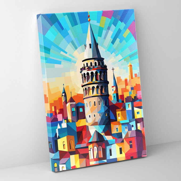 Galata Tower Canvas Print - Galata Tower, Canvas, Canvas Print, Galata Tower