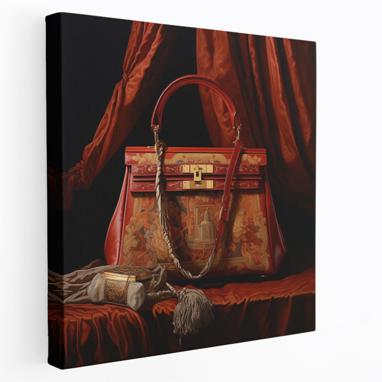 Hermes Kelly Bag Wall Art - Hermes, Oil Painting, Canvas Wall Art, Wall Art
