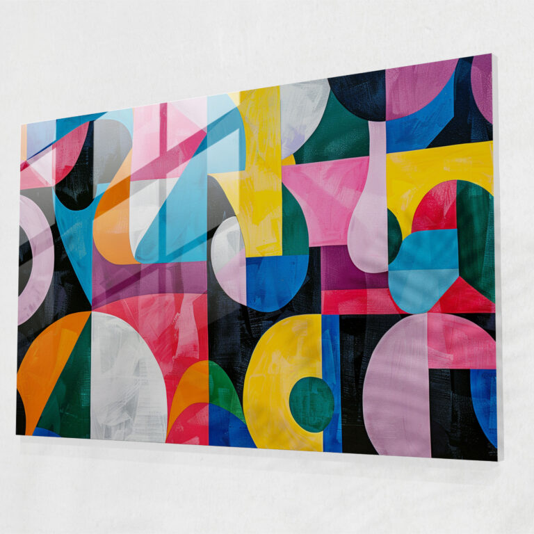 Henri Matisse Glass Print - Geometrical Shapes - Henri Matisse, Wall Decoration, Modern Art, Henri Matisse