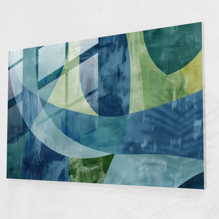 Blue And Green Henri Matisse Glass Print - Henri Matisse, Wall Decoration, Modern Art, Glass Print