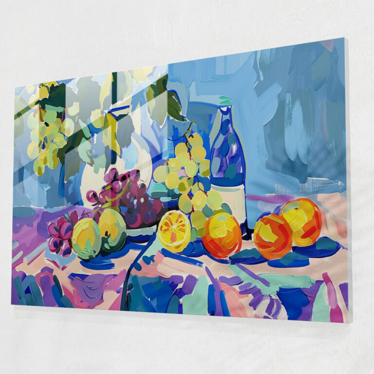 Henri Matisse Glass Wall Art - Vibrant Still Life - Henri Matisse, Wall Decoration, Home Decoration, Henri Matisse