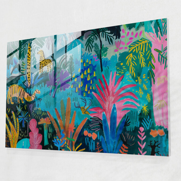 Henri Matisse Home Decoration - Exotic Jungle Scene - Henri Matisse, Henri Matisse, Home Decoration, Glass Art