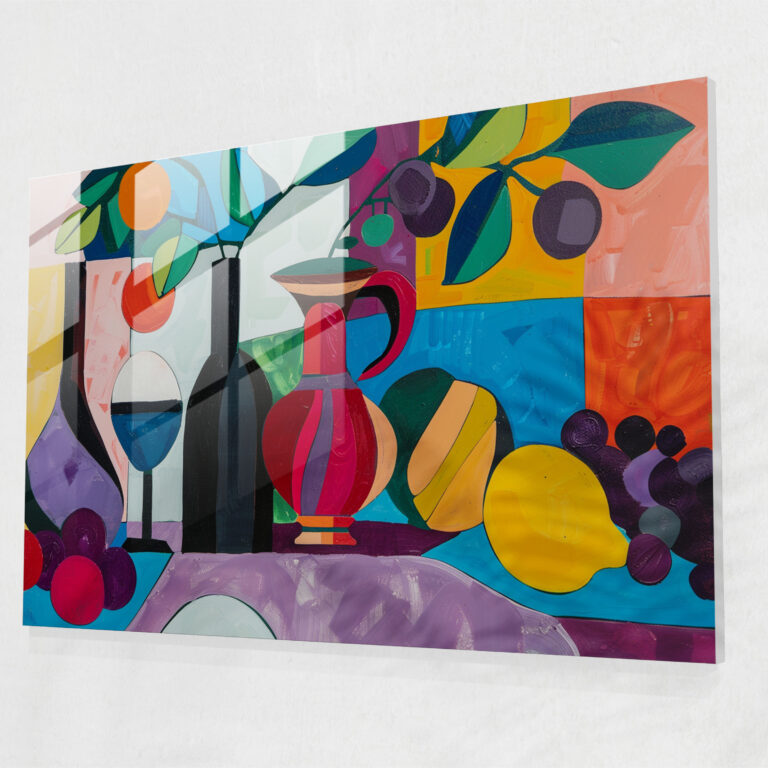 Henri Matisse Glass Print: Playful Still Life - Henri Matisse, Glass Print, Glass Art, Henri Matisse