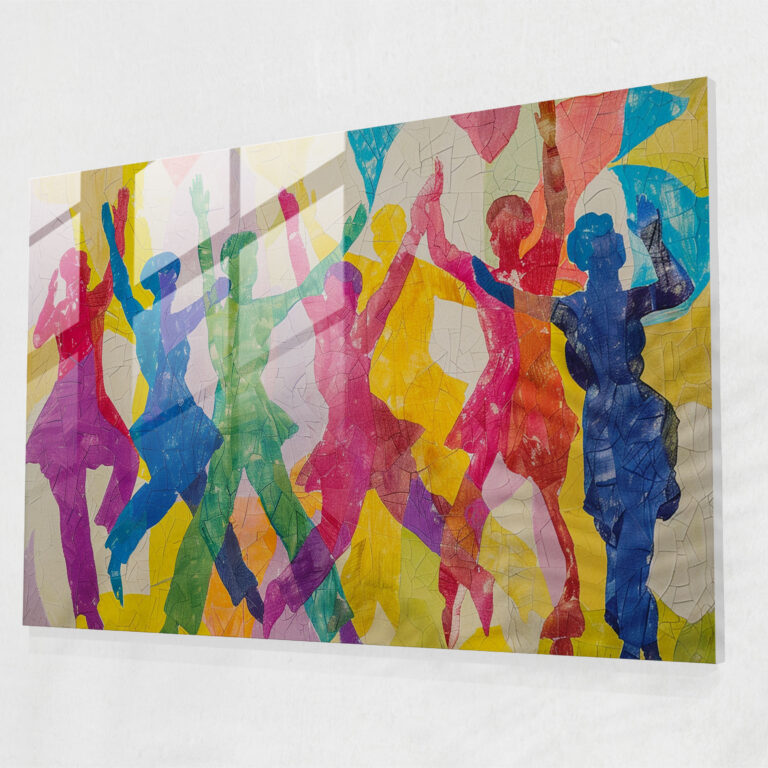 Playful Dancers Glass Print Wall Art - Henri Matisse, Modern Art, Glass Wall Art, Home Decoration