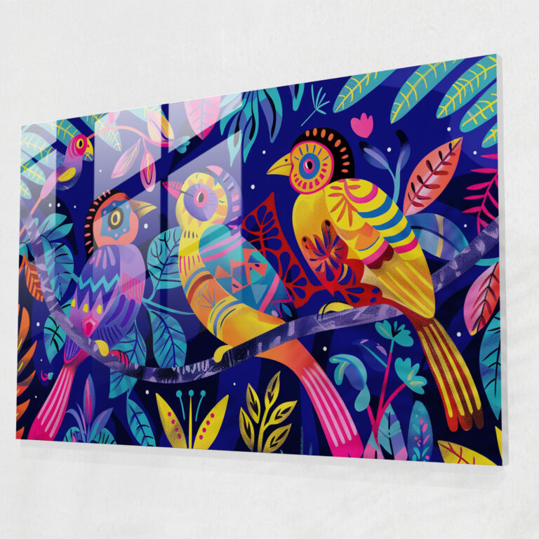 Tropical Birds Glass Print Wall Art - Henri Matisse, Glass Print, Modern Art, Wall Decoration
