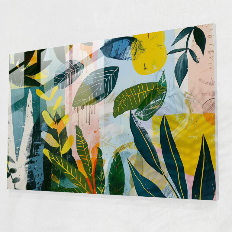Organic Shapes Glass Print Wall Art - Henri Matisse, Glass Wall Art, Home Decoration, Glass Print