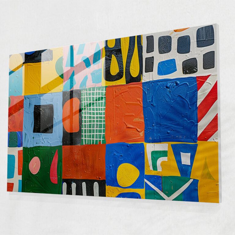 Henri Matisse Wall Decoration - Geometric Patterns - Henri Matisse, Wall Decoration, Henri Matisse, Glass Wall Art