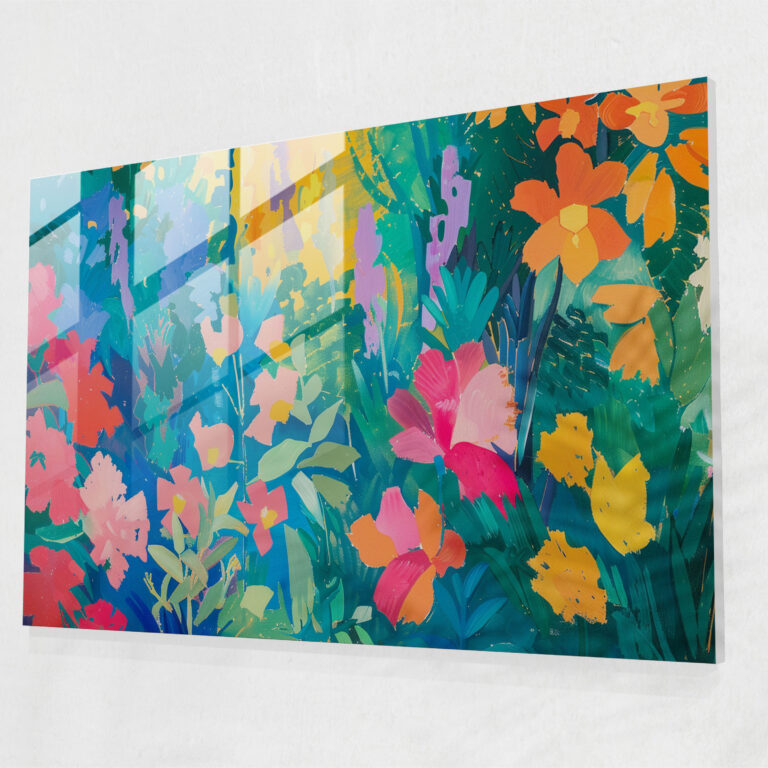 Henri Matisse Home Decoration - Garden Scene - Henri Matisse, Wall Decoration, Modern Art, Glass Print