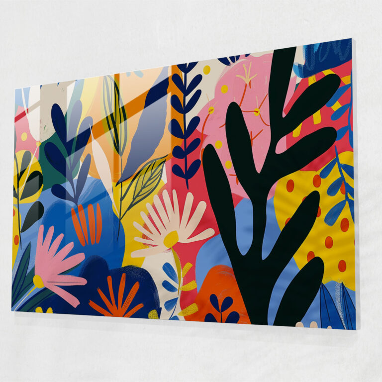Henri Matisse Glass Art - Vibrant Florals - Henri Matisse, Modern Art, Glass Art, Home Decoration