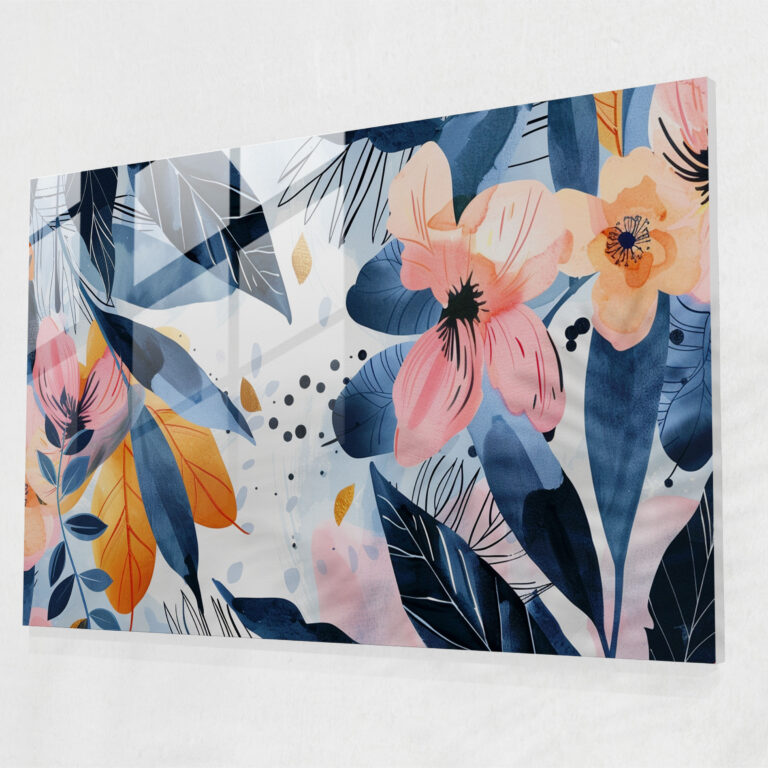 Henri Matisse Glass Print: Botanical Elegance - Henri Matisse, Wall Decoration, Home Decoration, Glass Wall Art