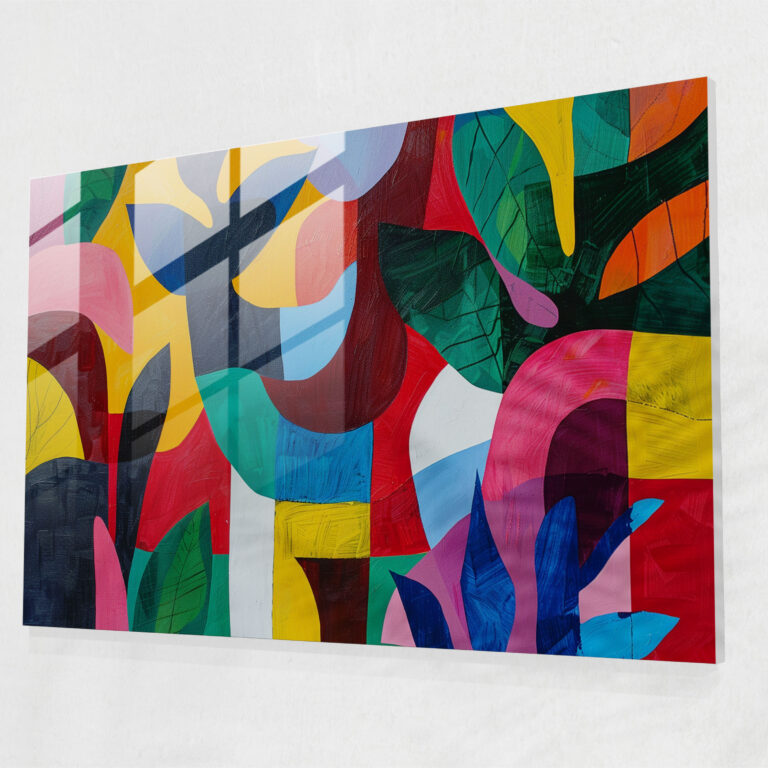 Colorful Henri Matisse Glass Print - Henri Matisse, Wall Decoration, Home Decoration, Glass Art