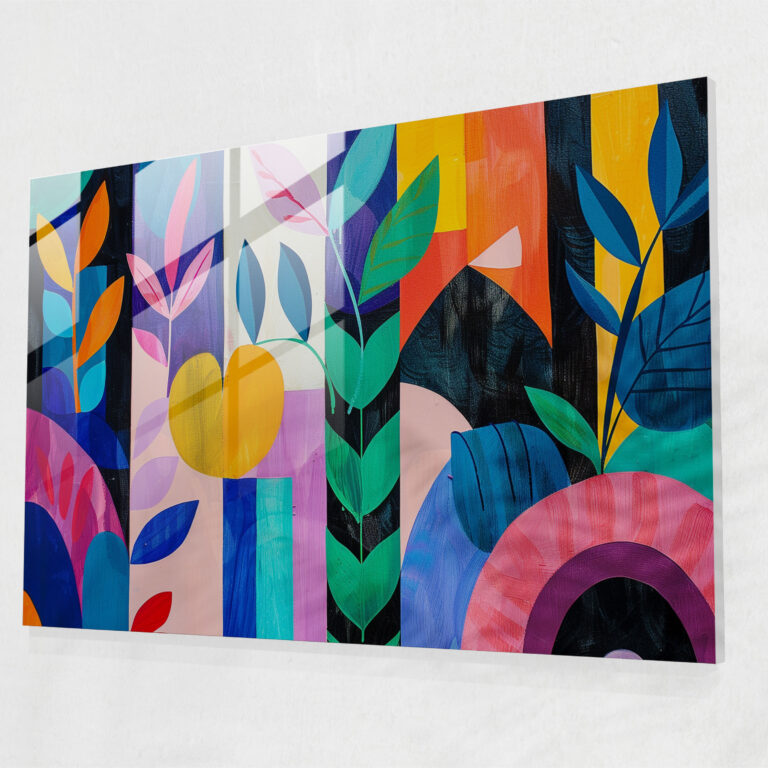 Henri Matisse Wall Decoration: Harmonious Geometric Shapes - Henri Matisse, Henri Matisse, Modern Art, Glass Art