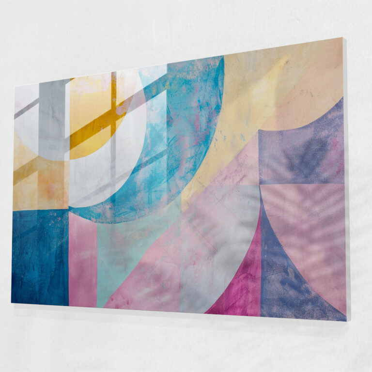 Henri Matisse Glass Wall Art - Abstract Shapes - Henri Matisse, Pastel Colors, Henri Matisse, Modern Art