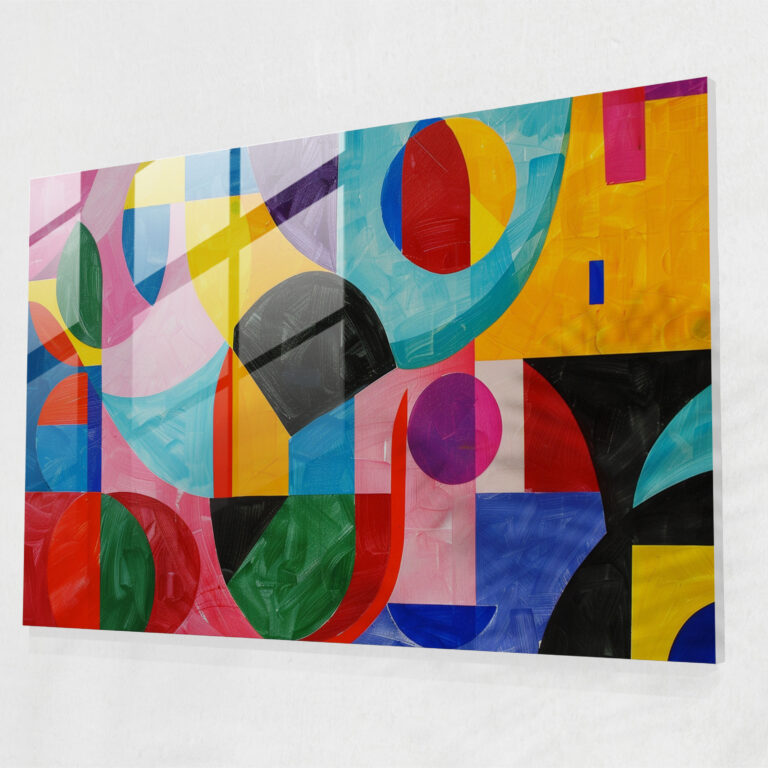 Henri Matisse Glass Wall Art - Bold Primary Colors - Henri Matisse, Modern Art, Wall Decoration, Glass Wall Art