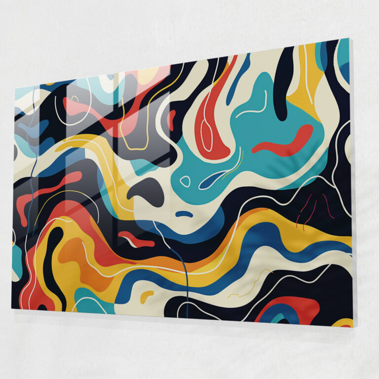 Henri Matisse Glass Print - Fluid Lines - Henri Matisse, Home Decoration, Henri Matisse, Modern Art