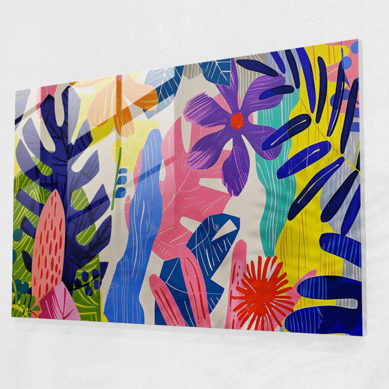 Henri Matisse Wall Decoration - Henri Matisse, Home Decoration, Glass Wall Art, Modern Art