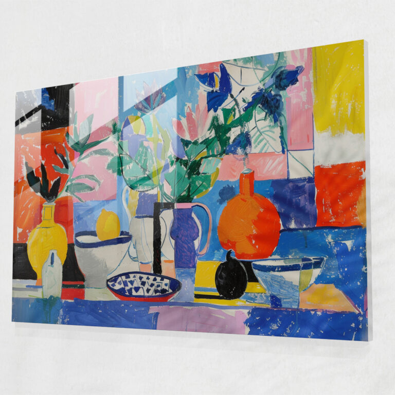 Henri Matisse Glass Art - Henri Matisse, Glass Art, Glass Print, Modern Art