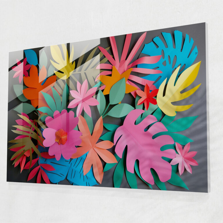 Henri Matisse Glass Wall Art Home Decoration - Henri Matisse, Wall Decoration, Glass Wall Art, Paper Cutouts