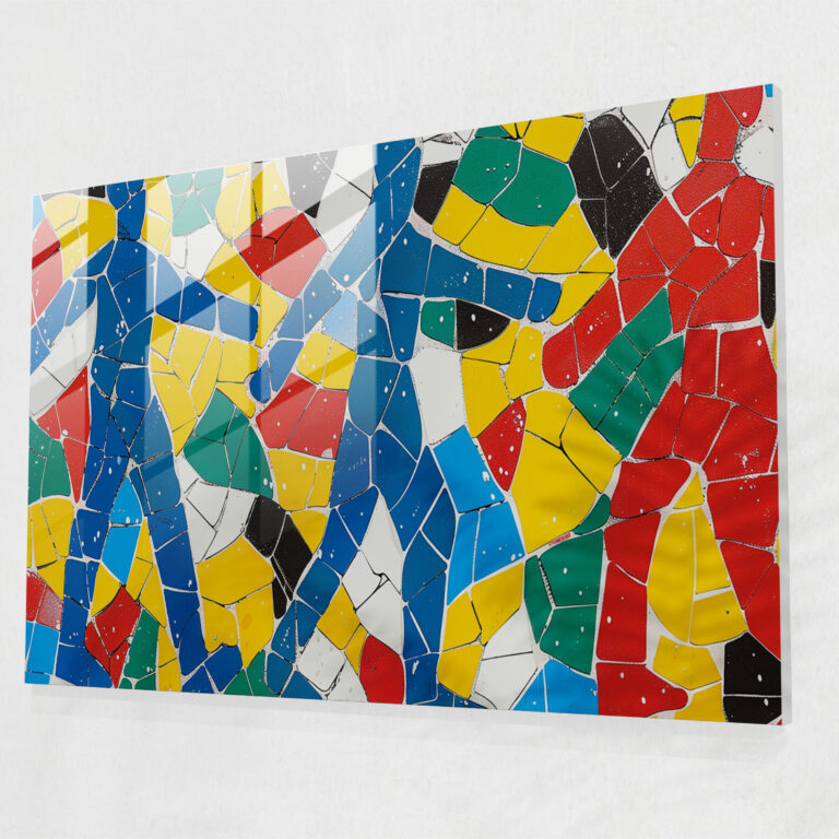 Henri Matisse Glass Wall Art - Bold Primary Colors - Henri Matisse, Home Decoration, Modern Art, Henri Matisse