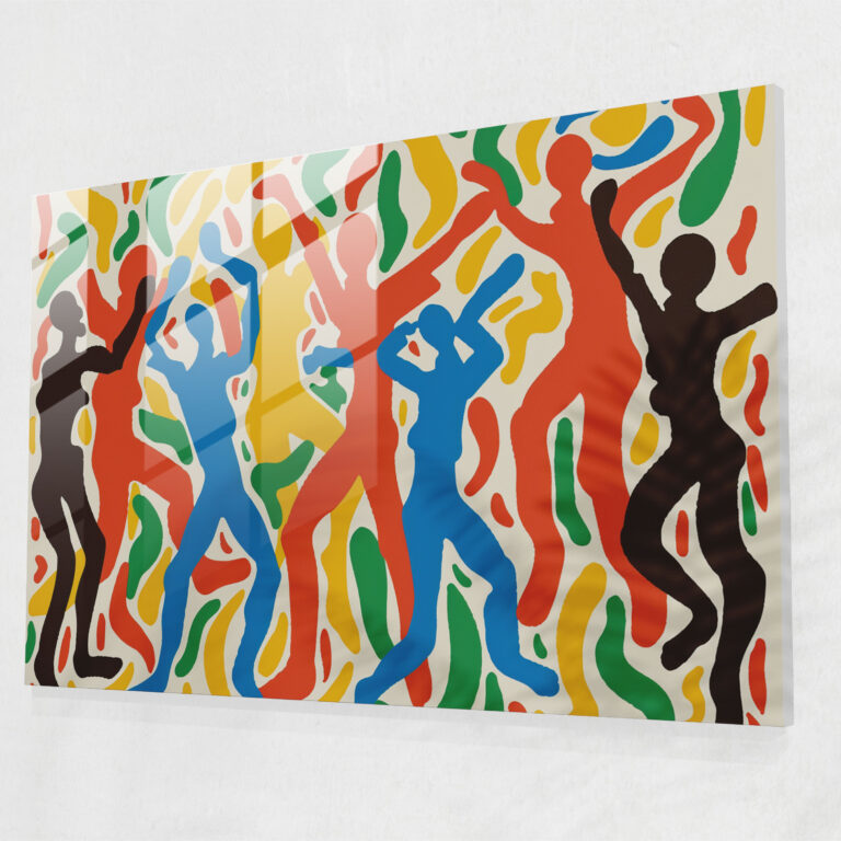 Henri Matisse Glass Print Dancing Figures - Henri Matisse, Glass Art, Modern Art, Glass Print