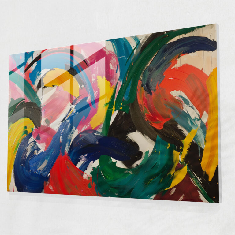 Henri Matisse Glass Print Expressive Brush Strokes - Henri Matisse, Modern Art, Home Decoration, Wall Decoration