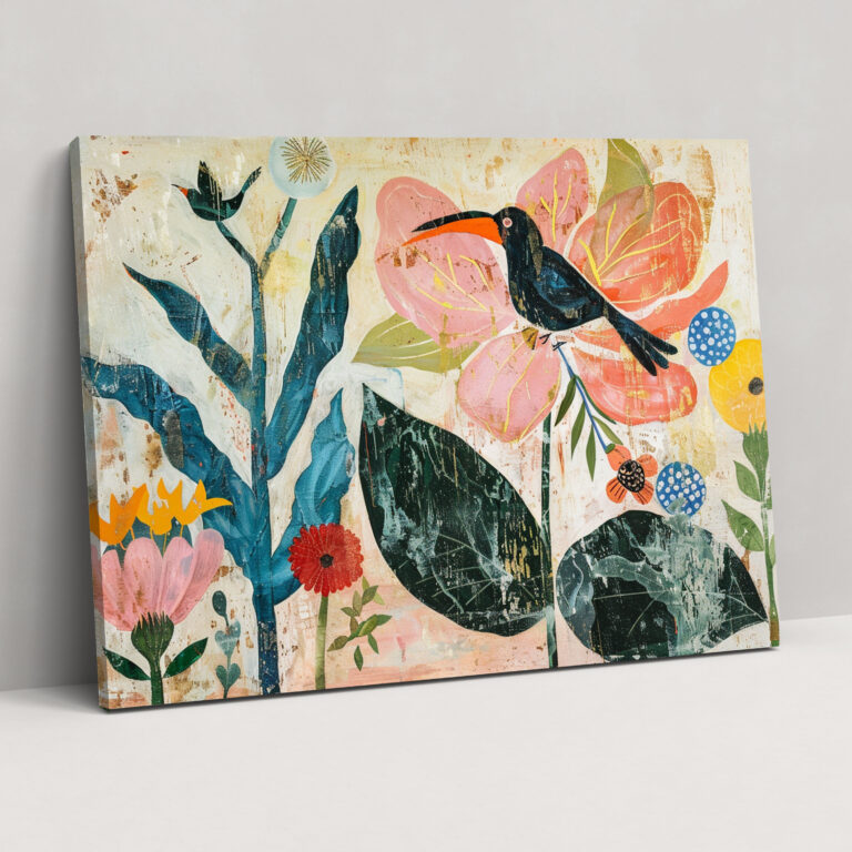 Whimsical Garden Henri Matisse Style Wall Art - Henri Matisse, Wall Art, Wall Decoration, Henri Matisse Style