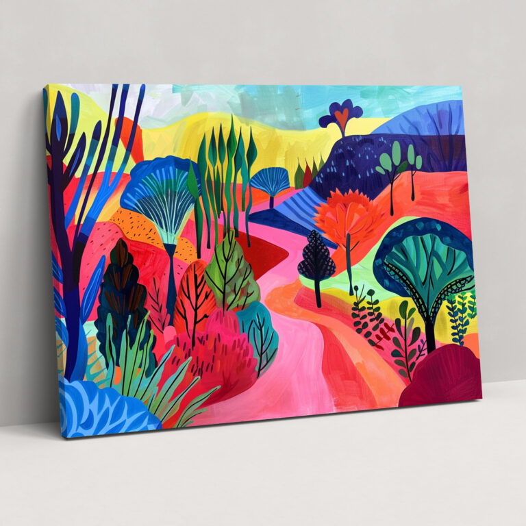 Bold Landscape Henri Matisse Canvas Print - Henri Matisse, Henri Matisse, Canvas Wall Art, Home Decoration