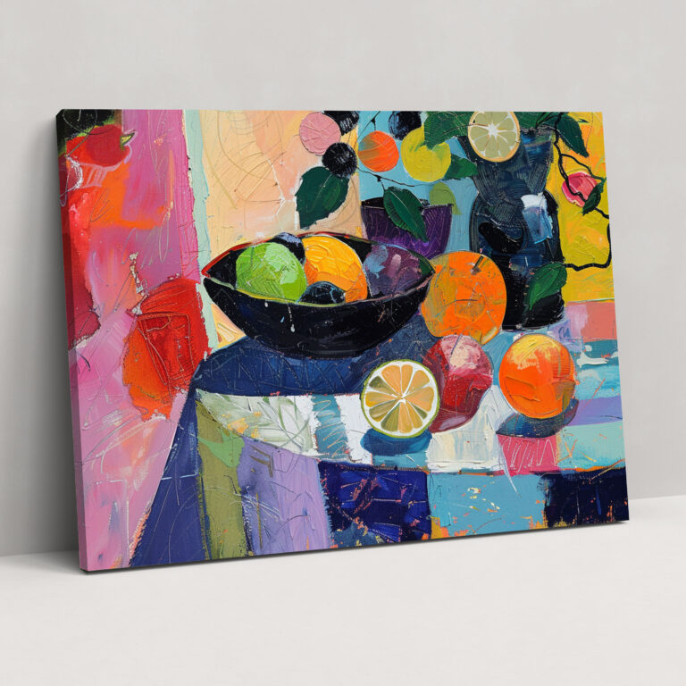 Colorful Fruit Still Life Henri Matisse Canvas Print - Henri Matisse, Henri Matisse, Canvas Print, Wall Art