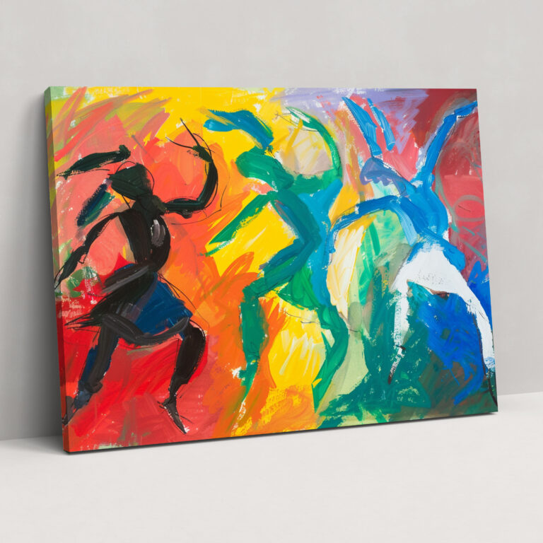 Henri Matisse Wall Art - Dancers Canvas Print - Henri Matisse, Wall Decoration, Wall Art, Home Decoration