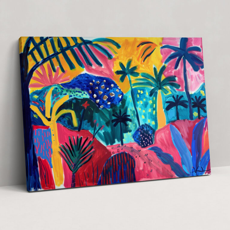 Henri Matisse Canvas Print - Tropical Wall Decoration - Henri Matisse, Canvas Wall Art, Home Decoration, Henri Matisse