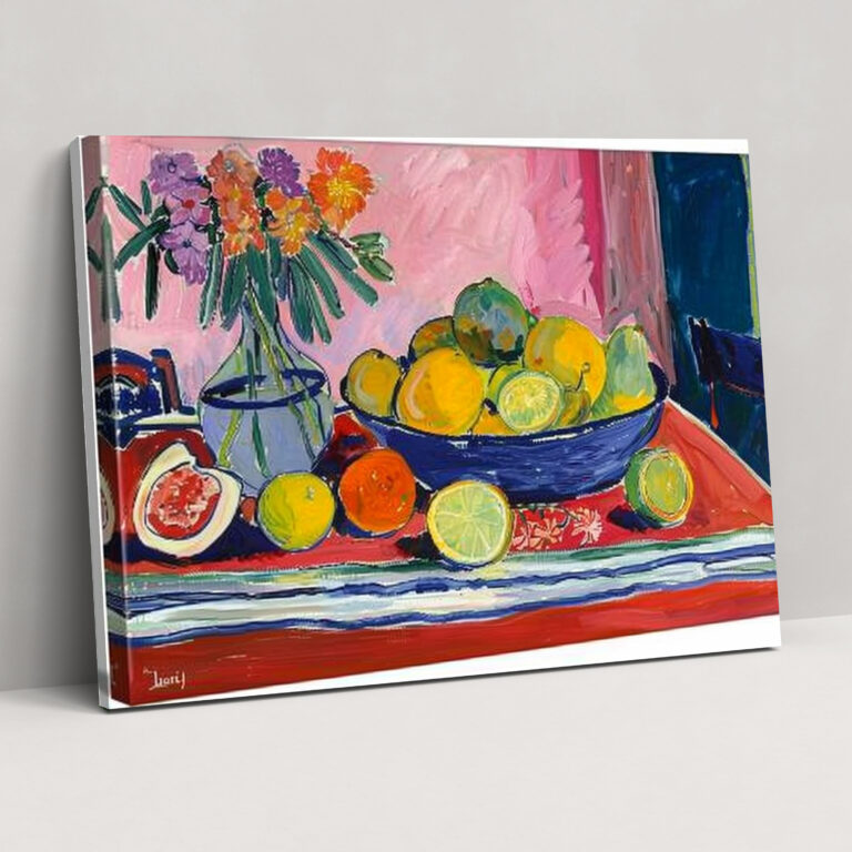 Henri Matisse Still Life Canvas Print - Henri Matisse, Wall Art, Wall Decoration, Canvas