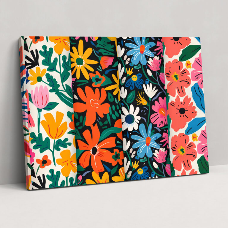 Henri Matisse Floral Canvas Print - Henri Matisse, Wall Decoration, Canvas Print, Henri Matisse