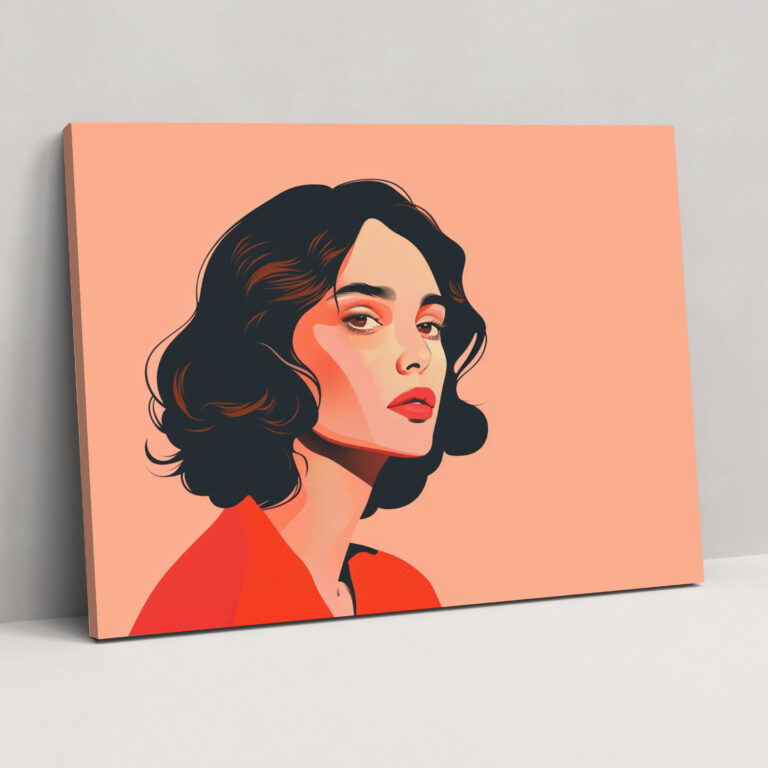 Henri Matisse Portrait Canvas Print - Henri Matisse, Minimalistic, Henri Matisse, Wall Art