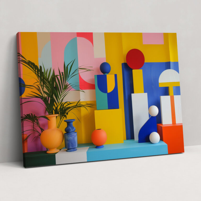 Henri Matisse Geometric Canvas Print - Henri Matisse, Wall Decoration, Geometric Shapes, Home Decoration