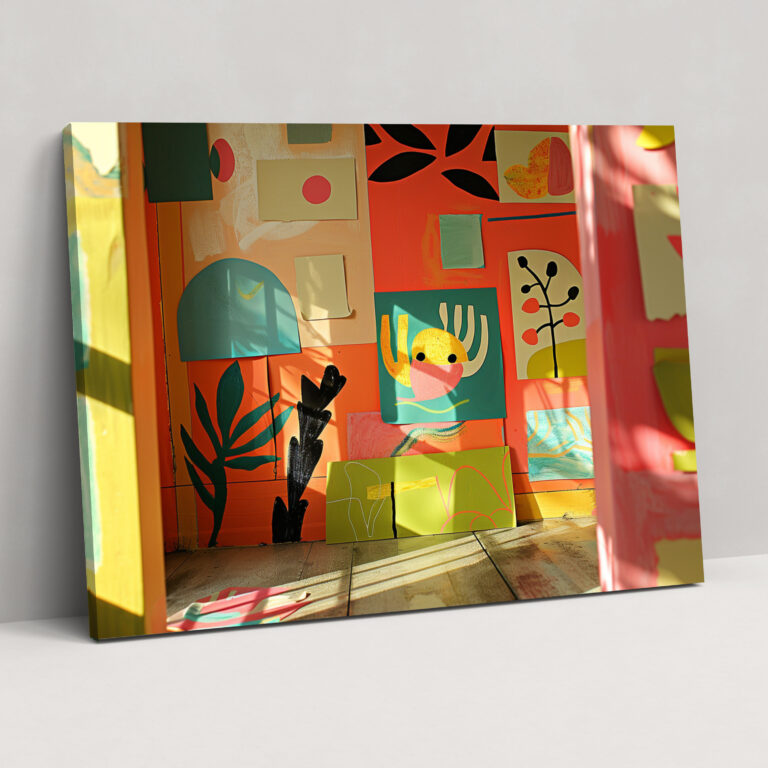 Henri Matisse Cut-Outs Canvas Print - Henri Matisse, Cut-Outs, Home Decoration, Canvas Print