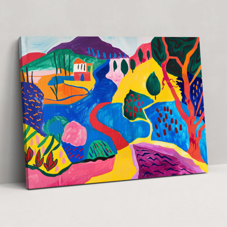 Henri Matisse Abstract Canvas Print - Henri Matisse, Wall Decoration, Henri Matisse, Canvas Print
