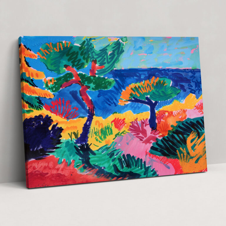 Henri Matisse Seaside Canvas Print - Henri Matisse, Colors, Home Decoration, Canvas Print