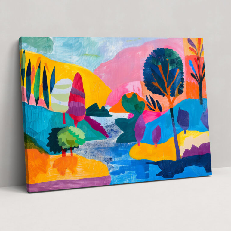 Colorful Henri Matisse Landscape Wall Art - Henri Matisse, Home Decoration, Canvas, Wall Art