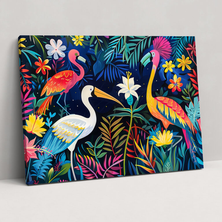 Exotic Birds Henri Matisse Canvas Print - Henri Matisse, Wall Decoration, Canvas Print, Henri Matisse
