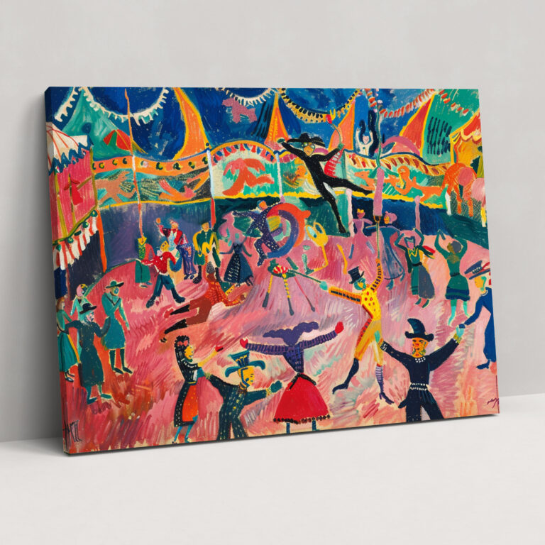 Henri Matisse Circus Acrobats Canvas Print - Henri Matisse, Canvas, Henri Matisse, Wall Decoration