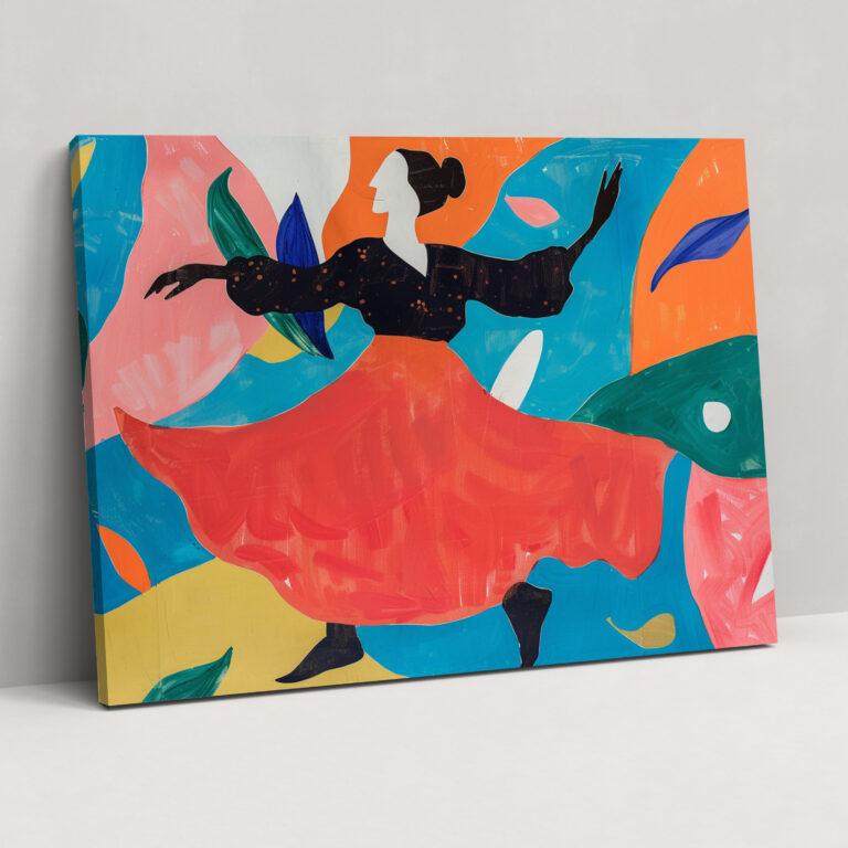 Henri Matisse Canvas Print: Woman Dancing - Henri Matisse, Home Decoration, Henri Matisse, Wall Decoration