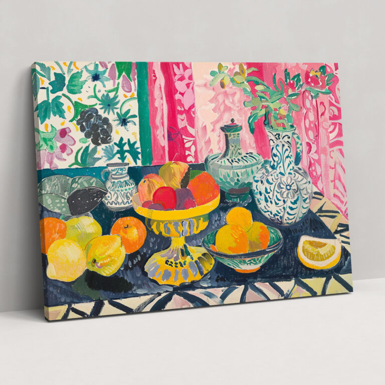 Henri Matisse Wall Decoration: Still Life - Henri Matisse, Canvas, Canvas Wall Art, Henri Matisse
