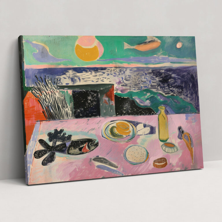 Henri Matisse Canvas Print: Surreal Scene - Henri Matisse, Wall Decoration, Canvas Wall Art, Henri Matisse