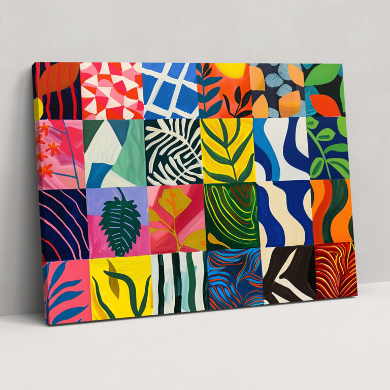 Henri Matisse Geometric Wall Art - Henri Matisse, Canvas Wall Art, Wall Decoration, Canvas