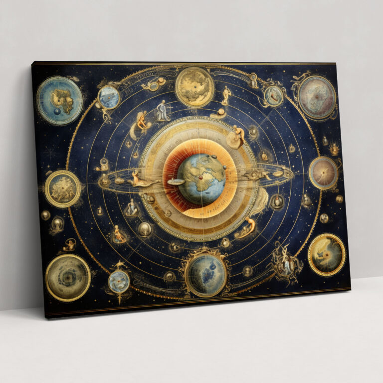 Horoscope Canvas Print - Horoscope, Canvas Wall Art, Canvas Print, Horoscope